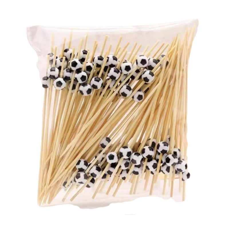 Fruit Stick Flower Stick Cocktail Decoration Firework Stick Disposable Creative Mini Art Toothpick