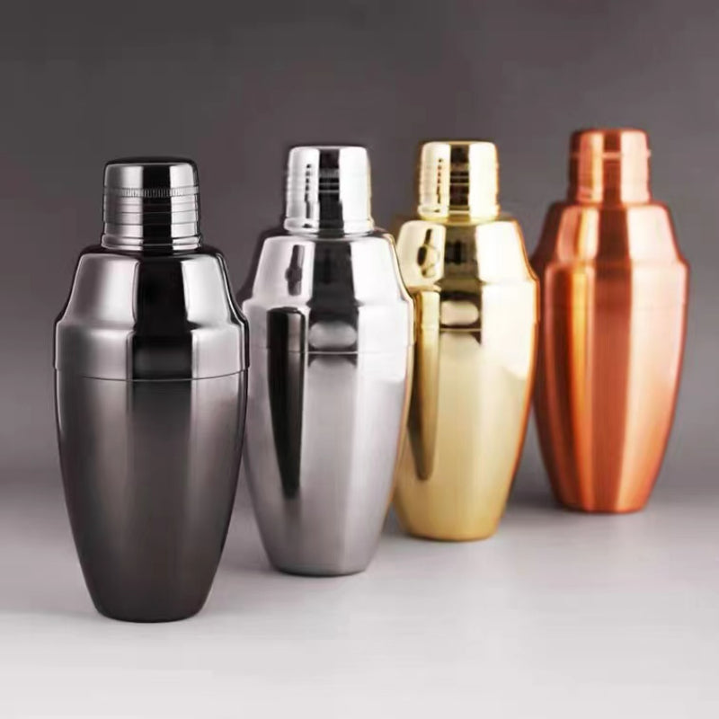 Factory Direct Wholesale Customized Colors American Style Stainless Steel Shaker for Bar
