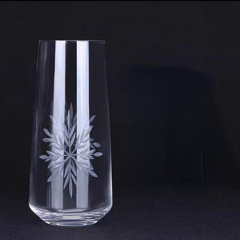 Clear Borosilicate Glass Drinking Cup Water Beverages Juice Glass Cup