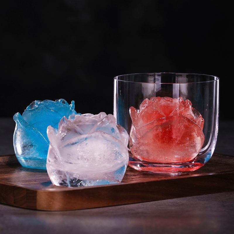 Rose Type Food Grade Silicone Ice Tray Mold,Silicone Rose Ice Ball Maker