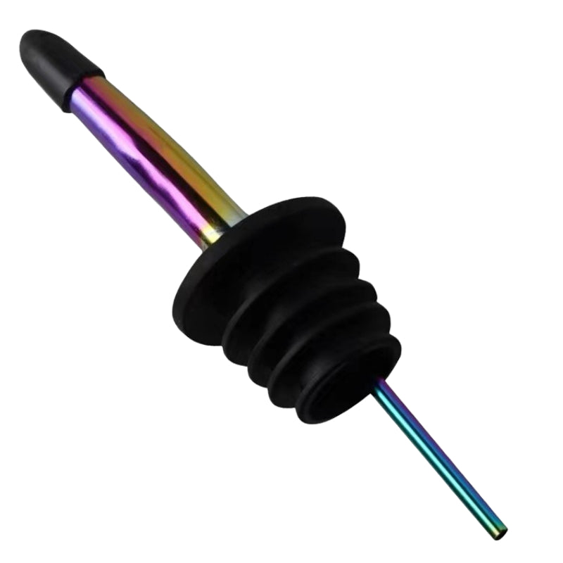 Fancy Bartender Pourer Stainless Steel Wine Mouth Wine Dispenser Pouring Mouth Bottle Stopper