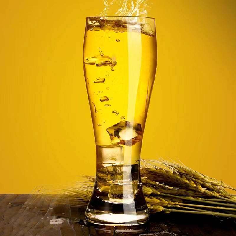 470ML-Beer Mug Large-Capacity Commercial Craft Glass High-End Creative Bar Draft Beer Mug