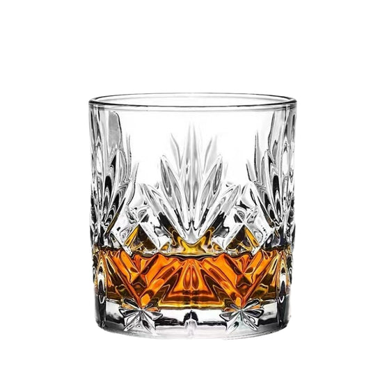 Lead-free Glass Delicate Bar Glassware Thicken Crystal Rocks Glass Whiskey Glass