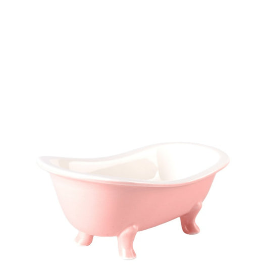 Pink Bathtub Cocktail Glass Restaurant Creative Tableware Drink Cup Ceramic Milkshake Cold Drink Cup