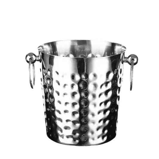 Stainless Steel Bar Bucket Metal Beer Bucket Wine Bucket for Bar