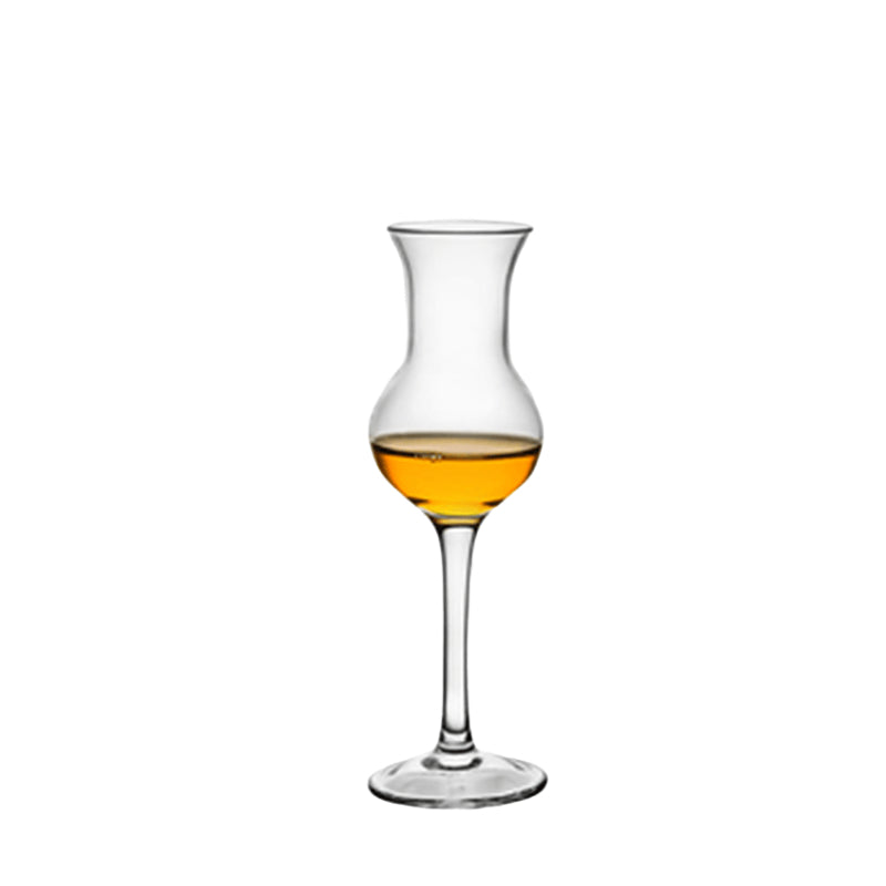 Lead-Free Clear Crystal Tasting Glass Whiskey Glass Tulip Wine Tasting Cup with Long Stem