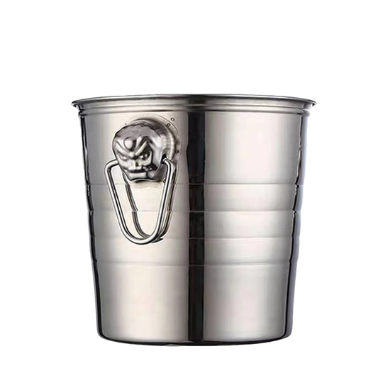 3L/5L/7L Tiger Shaped Ice Bucket Stainless Steel Bucket Wine Ice Bucket
