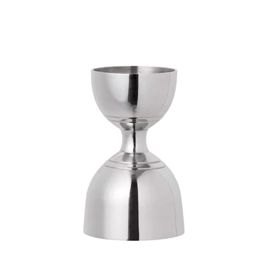 Barware Stainless Steel Commercial Jigger 2oz 1oz   Custom Color Measuring Jigger