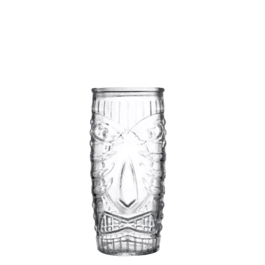 Glass Tiki Cocktail Glass Ghost Face Tiki Glass Bar Face Wine Glass Zombie Cold Drink Cup