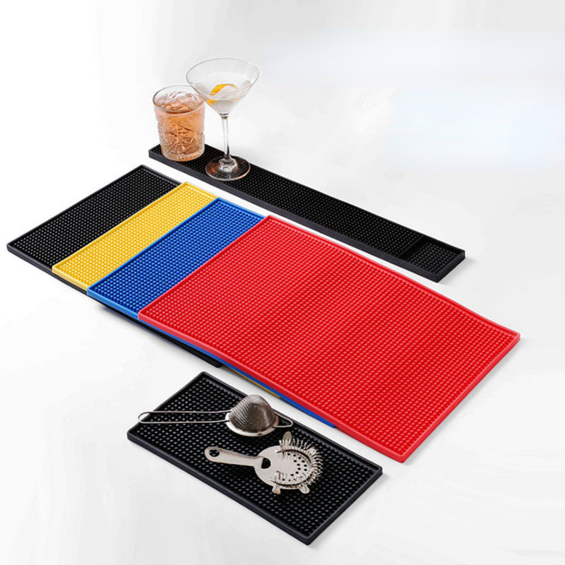 Bar Mat for Cocktail and Coffee Bar,Non-slip Bar Mat,Rubber Glass Drying Mat