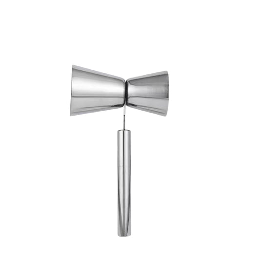 Professional Bar Tools Stainless Steel Japanese Style Jigger Double Measuring Cup Rose Gold, Silver Cocktail Bar Jigger