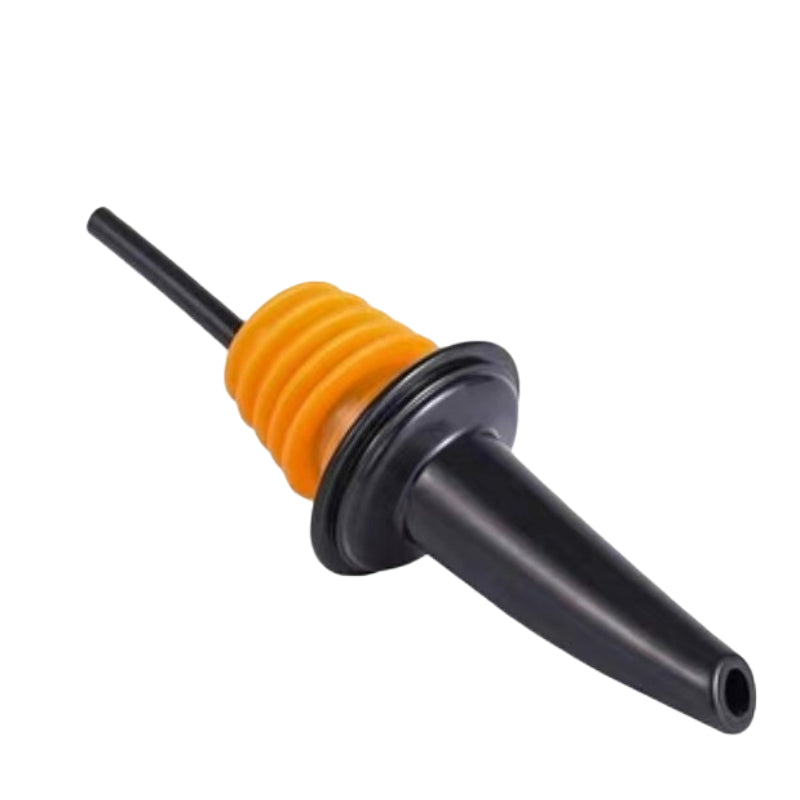 Liquor Pour Spout Set Stainless Steel Drink Pourer Spouts for Liquor Shot Pourer Spout with Long Dust Caps Dispenser