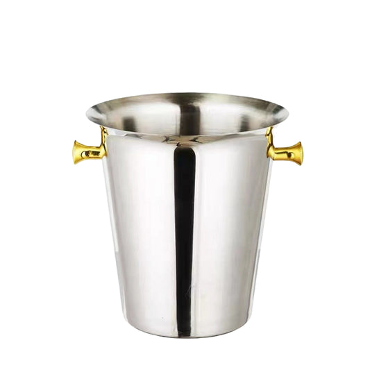 Hotel Restaurant Buffet Display Ice Bucket Stainless Steel Ice Bucket Beer Champagne Bucket