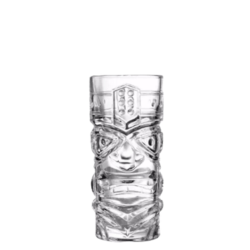 Lead-Free Glass TIKI Cup Face Wine Glass Zombie Cocktail Cup Juice Cup Milk Cup Water Cup