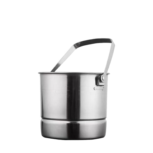1L Stainless Steel Ice Bucket Champagne Beer Red Wine Ice Bucket Creative Ice Bucket for Bar