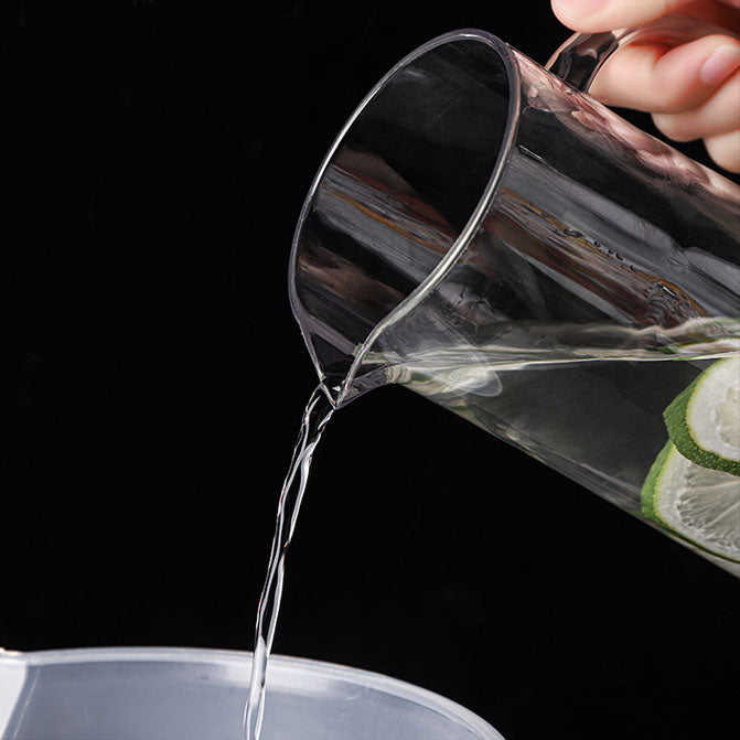 Acrylic Clear Plastic Premium Water Pitchers,Beverage Containers with Lids