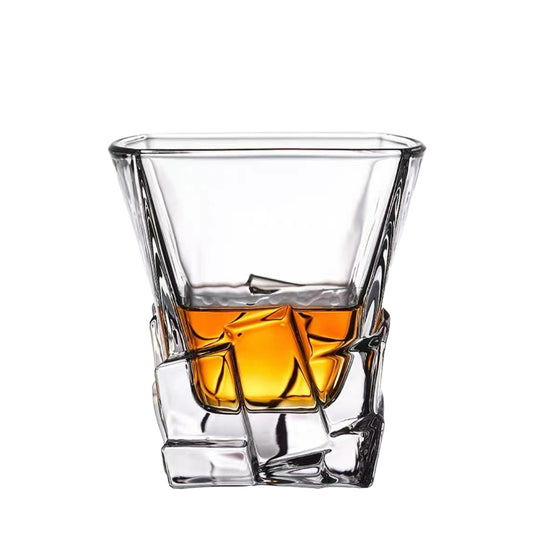 Premium Custom Logo Old Fashioned Crystal Wine Whiskey Racks Glasses Cup