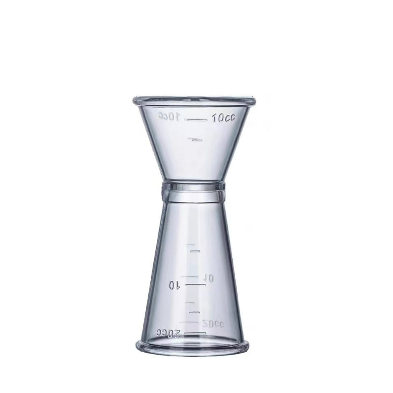 Double Wine Jiggers Measuring Cup Plastic Cocktail Jigger for Bar