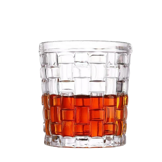 Lead-free Glass Crystal Transparent Wine Whiskey Glass Cup Vintage Glass Mug