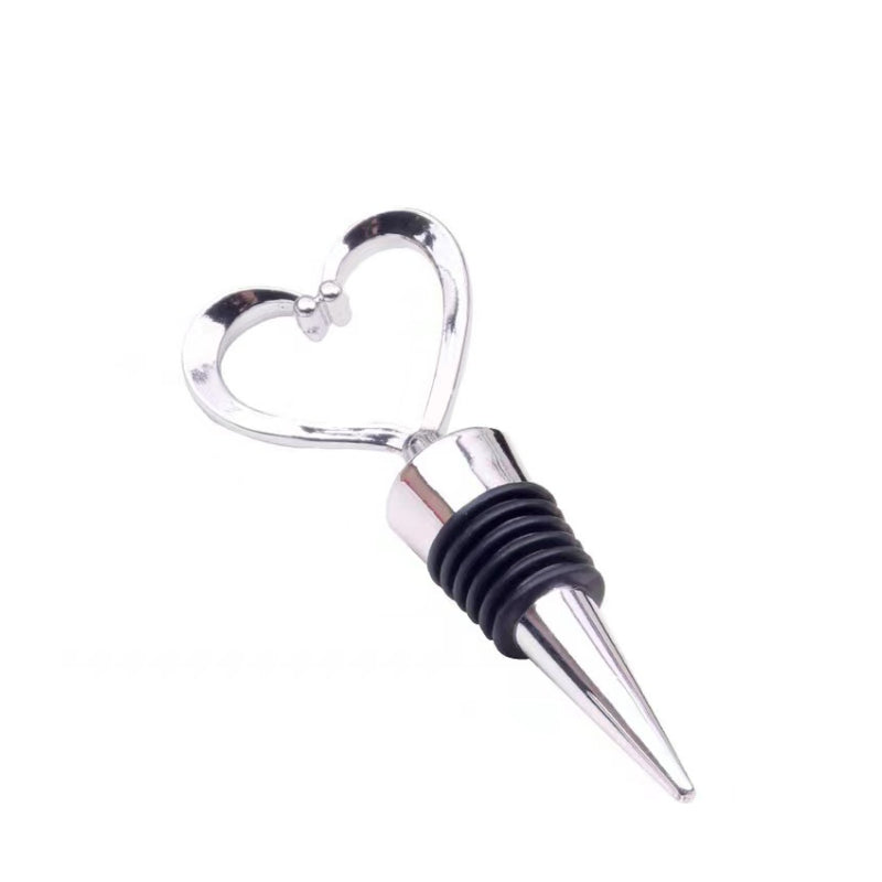 Zinc Alloy Wine Stopper Crystal Wine Champagne Bottle Stopper Wine Pourer Stopper