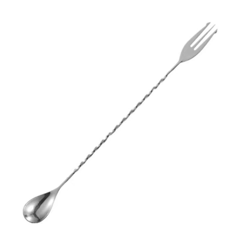 Multi-functional 50.0cm Long Stainless Steel Trident Mixing Bar Spoon