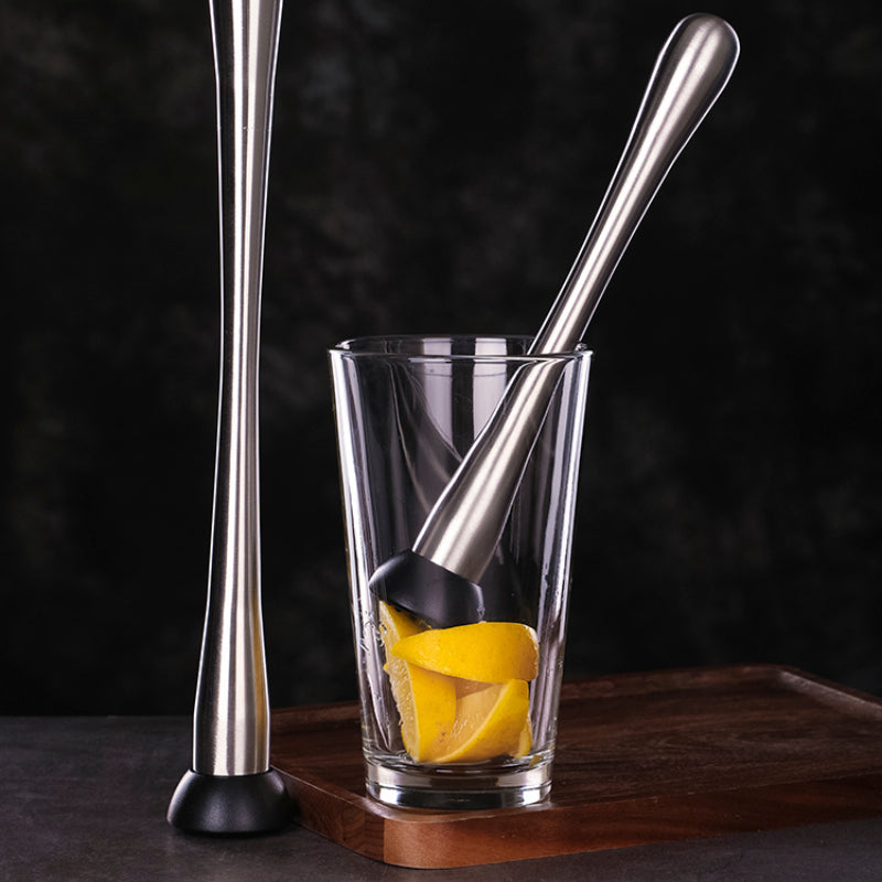 Stainless Steel Muddler for Cocktails,Create Delicious Mojitos and Other Fruit Based Drinks