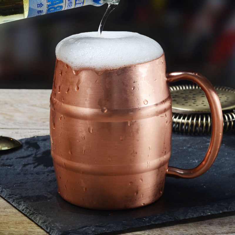 Metal 260ML Copper Plated Moscow Mule Copper Mugs