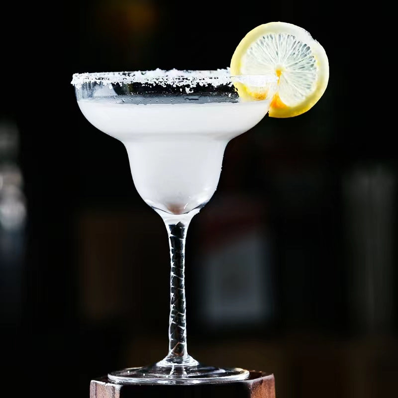 Margarita Glass for Drinking Margaritas Cocktail Glass,Crystal Martini Glasses