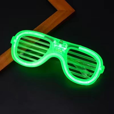 Glowing Glasses Bouncer Birthday Party Bar Cheer Props Stall Toys