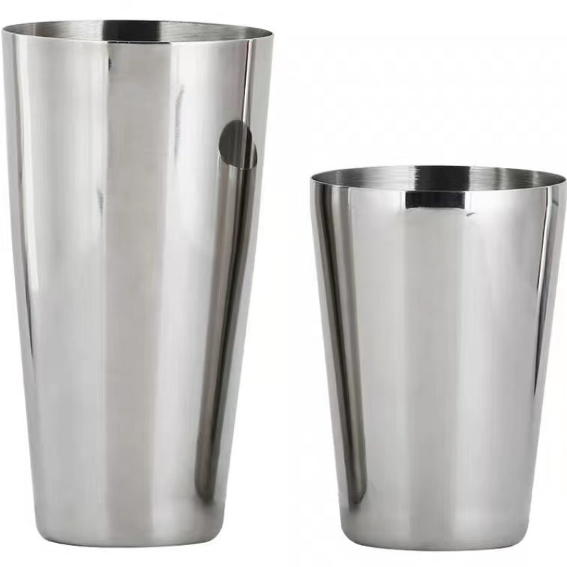 Stainless Steel Shaker Black,Silver,Gold,Rose Gold Boston Shaker Metal Shaker Tins Professional Bartender