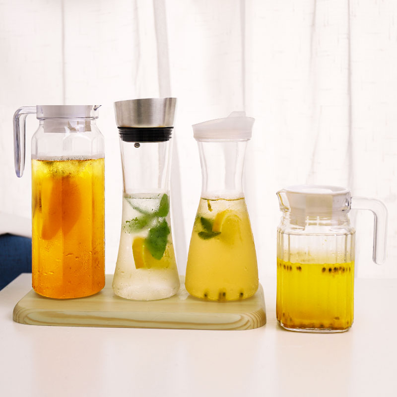 Heat-resistant High-temperature Thickening Juice Cold Water Jug,Glass Jar