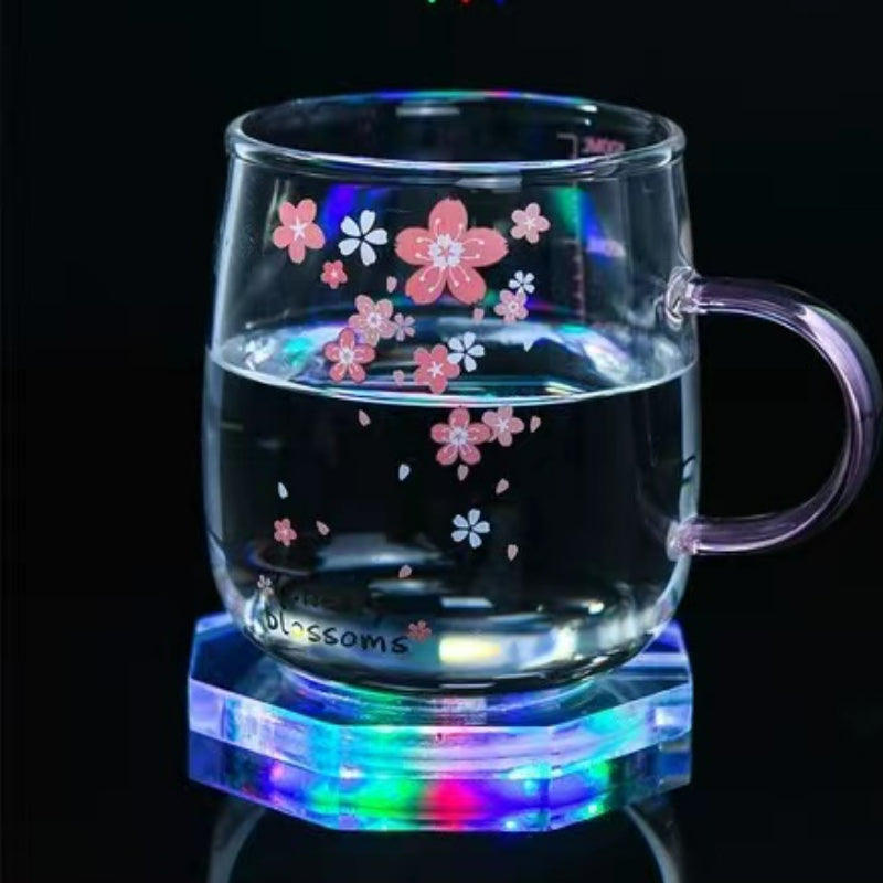 USB Rechargeable Cup Coaster Water Drink Glass Bottle Cup Coaster