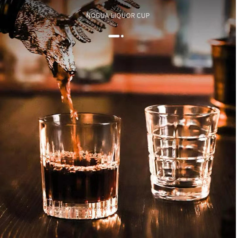 New Product Engrave Shot Glasses Whisky Glass Cup for Bar Party