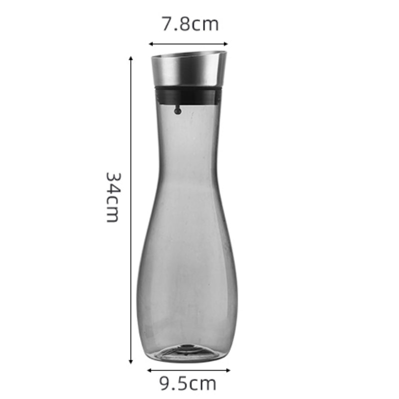 Plastic juice jug with Removable Lid,Acrylic Clear Plastic Premium Water Pitchers