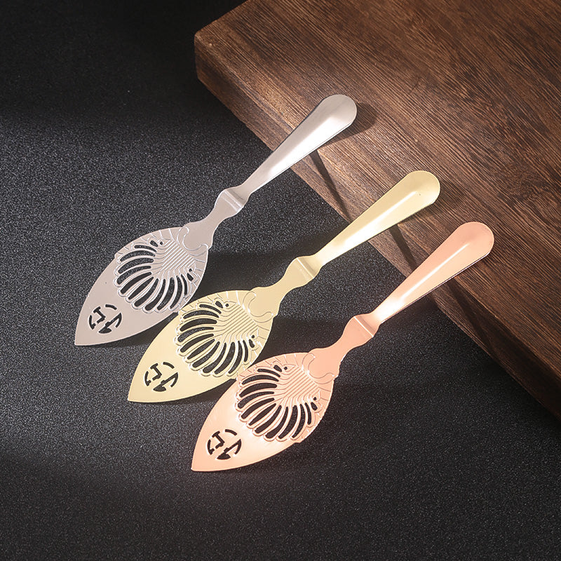 Toulouse Lautek Absinthe spoon,Stainless Steel Cocktail Strainer