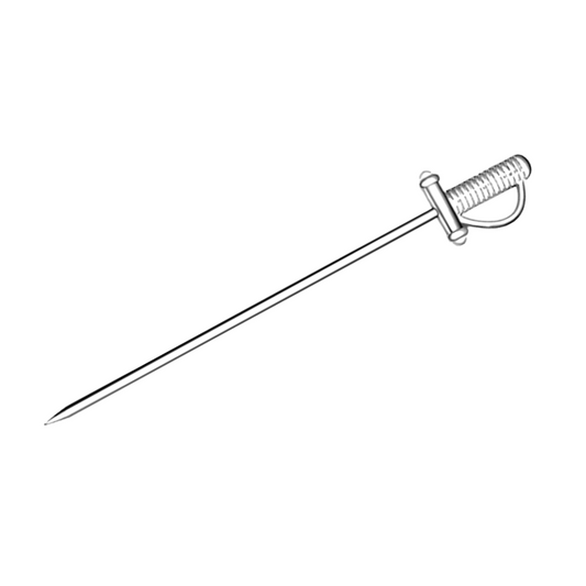 Stainless Steel Cocktail Sign Fruit Fork Cocktail Needle Olive Sign Martini Sign Candied Fruit