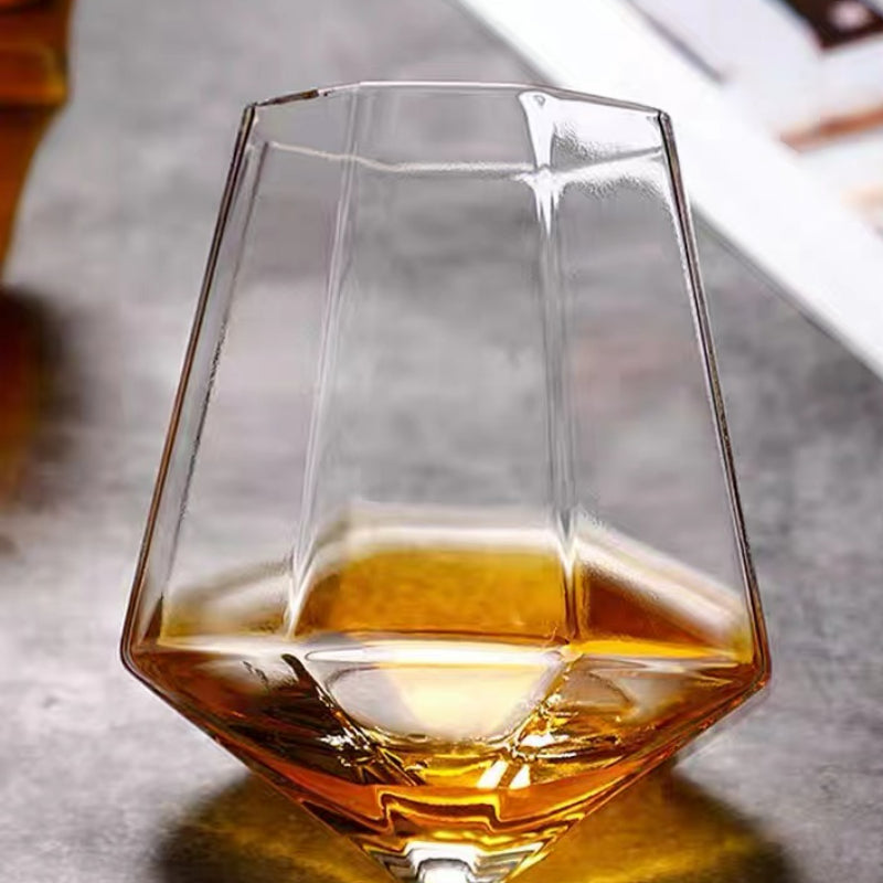 Rolling Bottomed Cup for Whisky and Wine Interesting Cup with Rolled Base