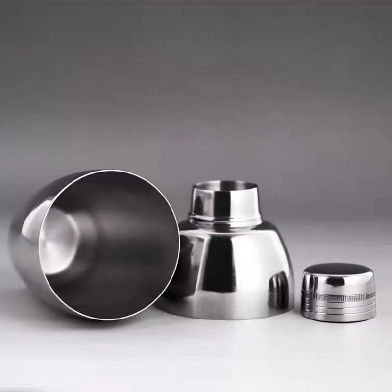 Benchtop Stainless Steel Bartender Shaker Cocktail Tool Bar Shaker Mug Set