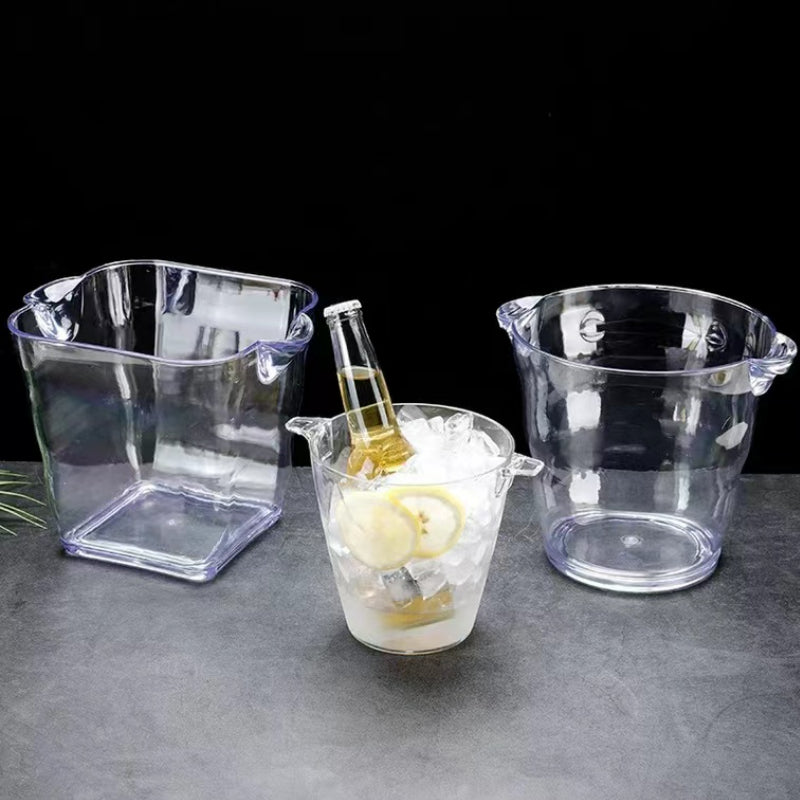 Acrylic High-value Binaural Ice Bucket for Bar