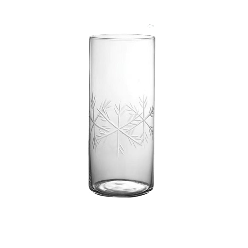 Convenient Drinking Fashion Pattern Exquisite Handmade Coffee Mug Glass Tumbler with Nice Patterned Glasses