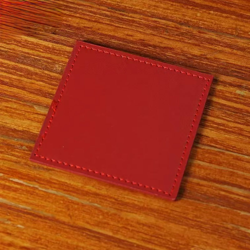 Leather Coasters Square Coasters for Bar