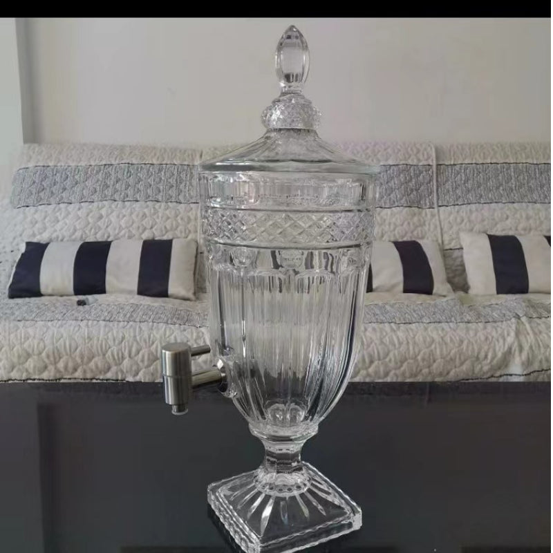 Wedding Supplies Dispenser 2/3L Cold Beverage Glass Dispenser