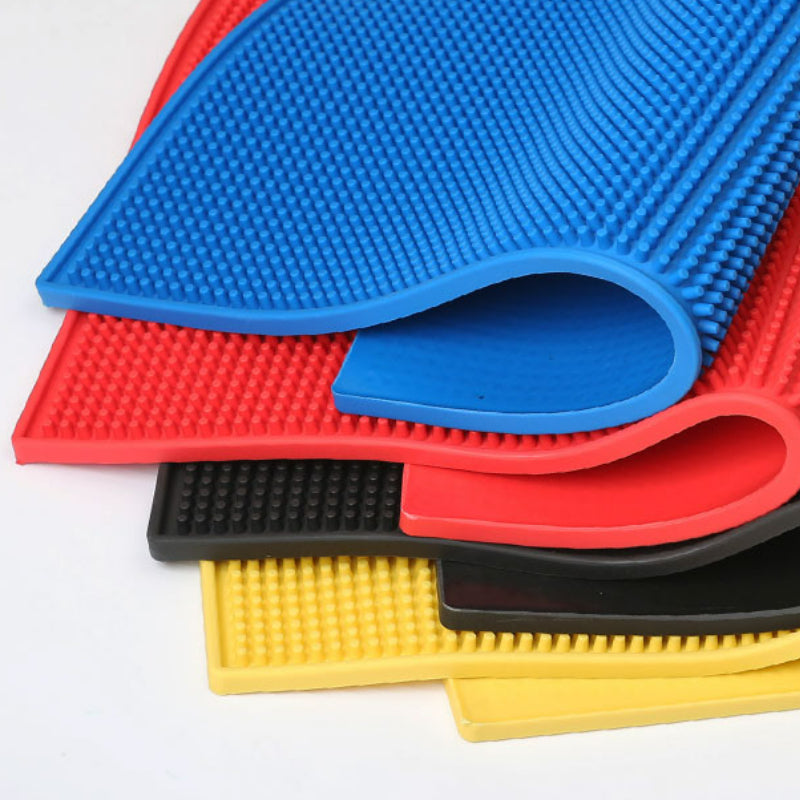 Non-slip Bar Mat, Rubber Bar Service Mat for Counter,Versatile Bar Spill Mat