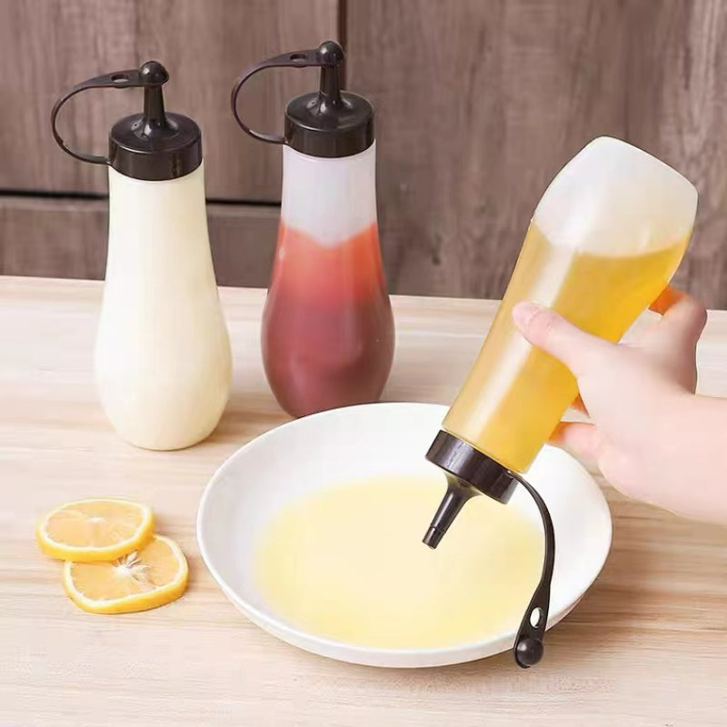 Honey Square Jar with Spoon Kitchen Glass Spice Jars