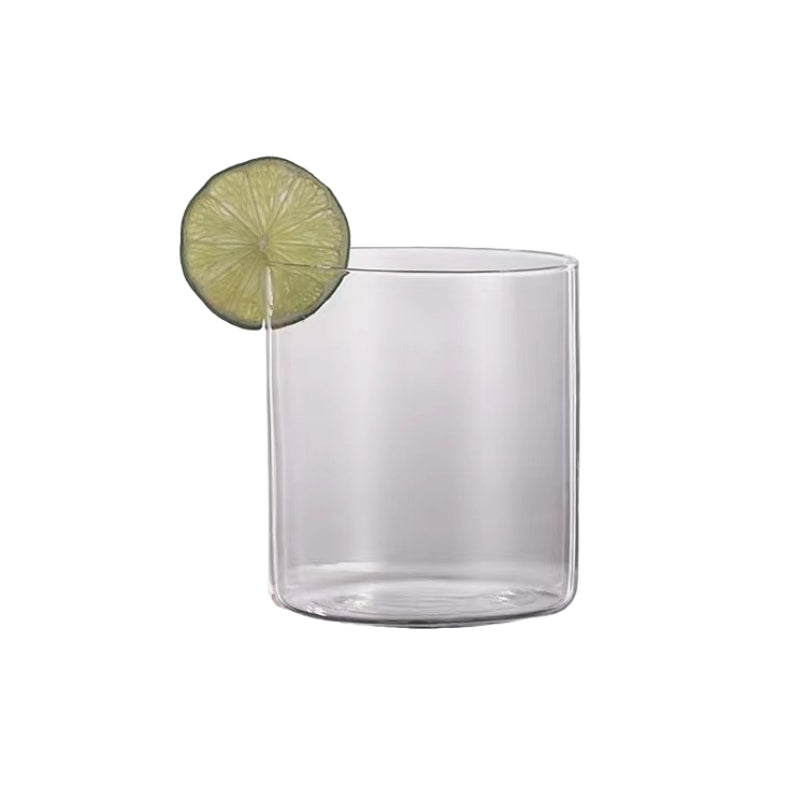 Wholesale Old Fashion Design 410ml Engraved Glass Cup Clear Juice Water Drinking Glass Tumblers