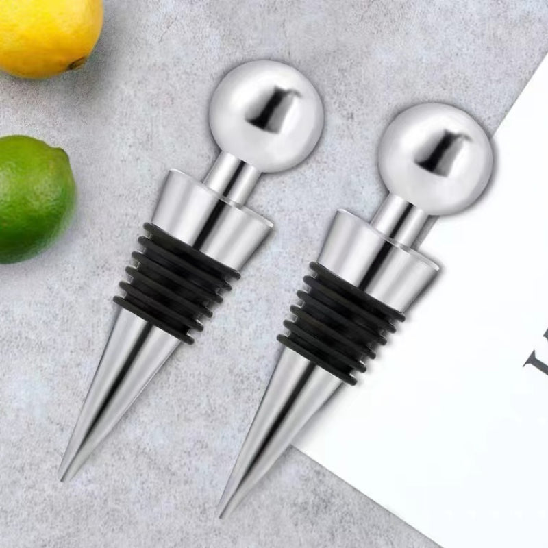 Wine Bottle Stopper Metal Zinc Alloy Bar Tool for Wedding