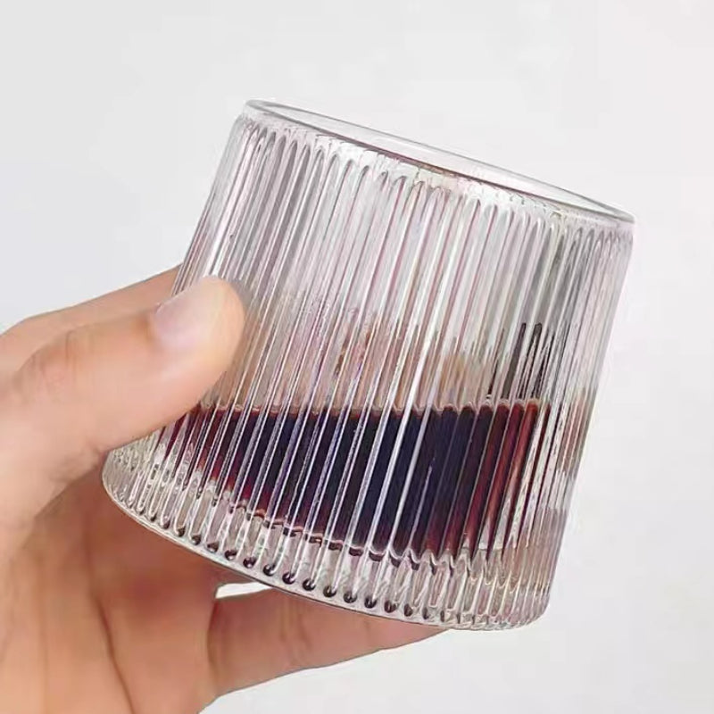 High Quality 160ml Whisky Glass Cup Creative Rotation Decompression Ins Beer Glass Crystal Wine Glass Cup Household