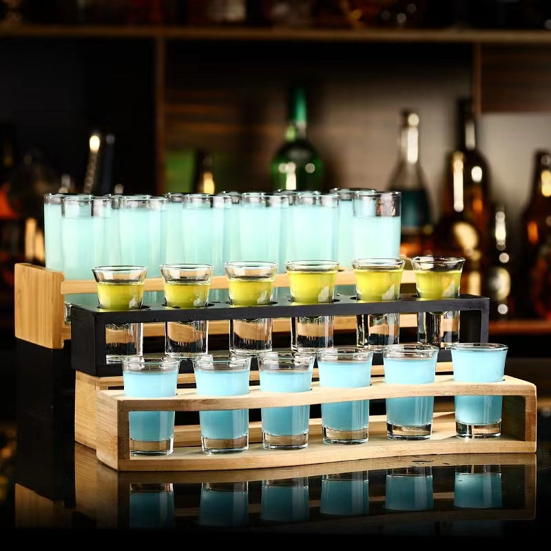 Bullet Glass White Wine Glass Cocktail Glass Shot Glass Bar Acrylic Glass Holder