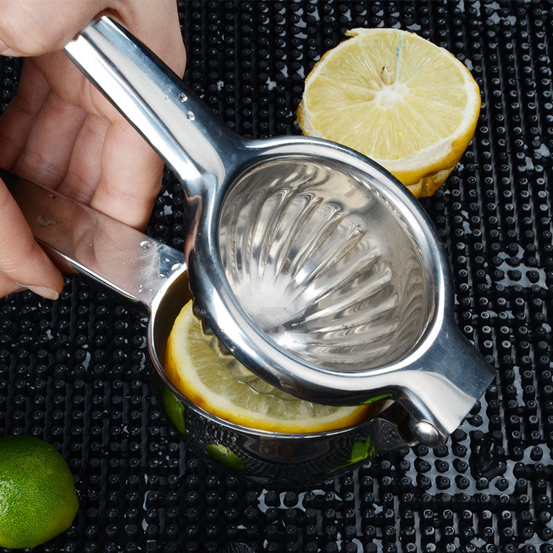 Upgraded Lemon Citrus Juicer Stainless Steel 304 Manual Squeezer for Bar Kitchen