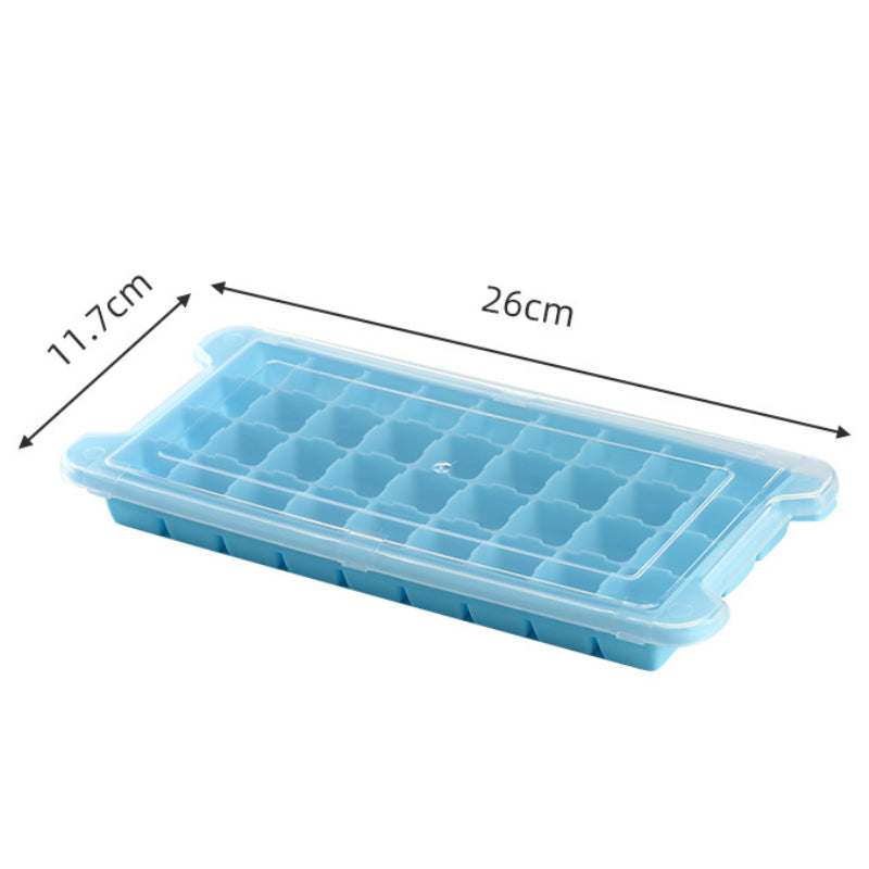 36 Grids-Creative Silicone Ice Cube Tray Ice Cube Tray Mould With Cap